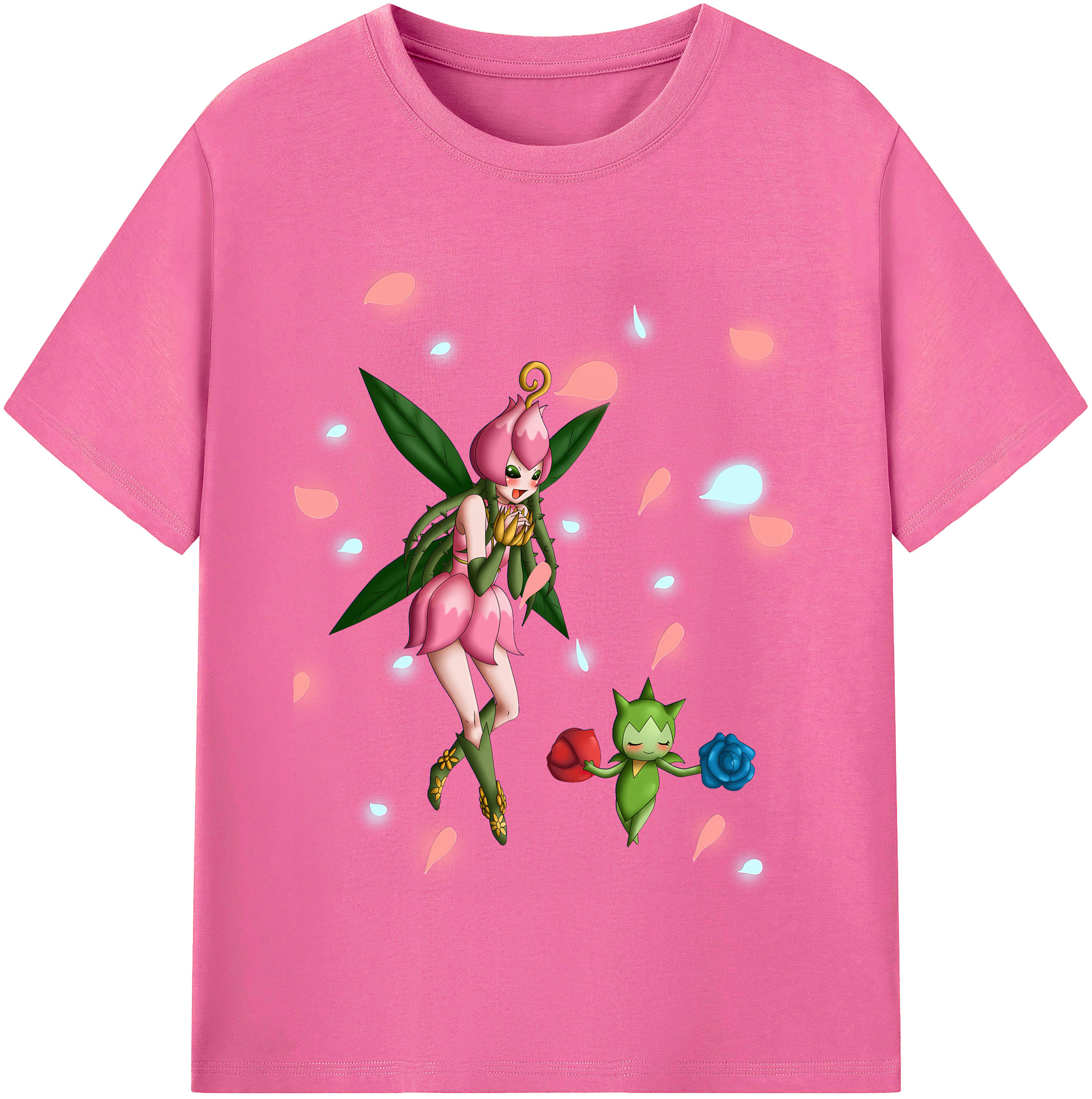 （画像用） Digimon デジタルモンスター/デジモン レディースカジュアルプリントTシャツ（綿100％）